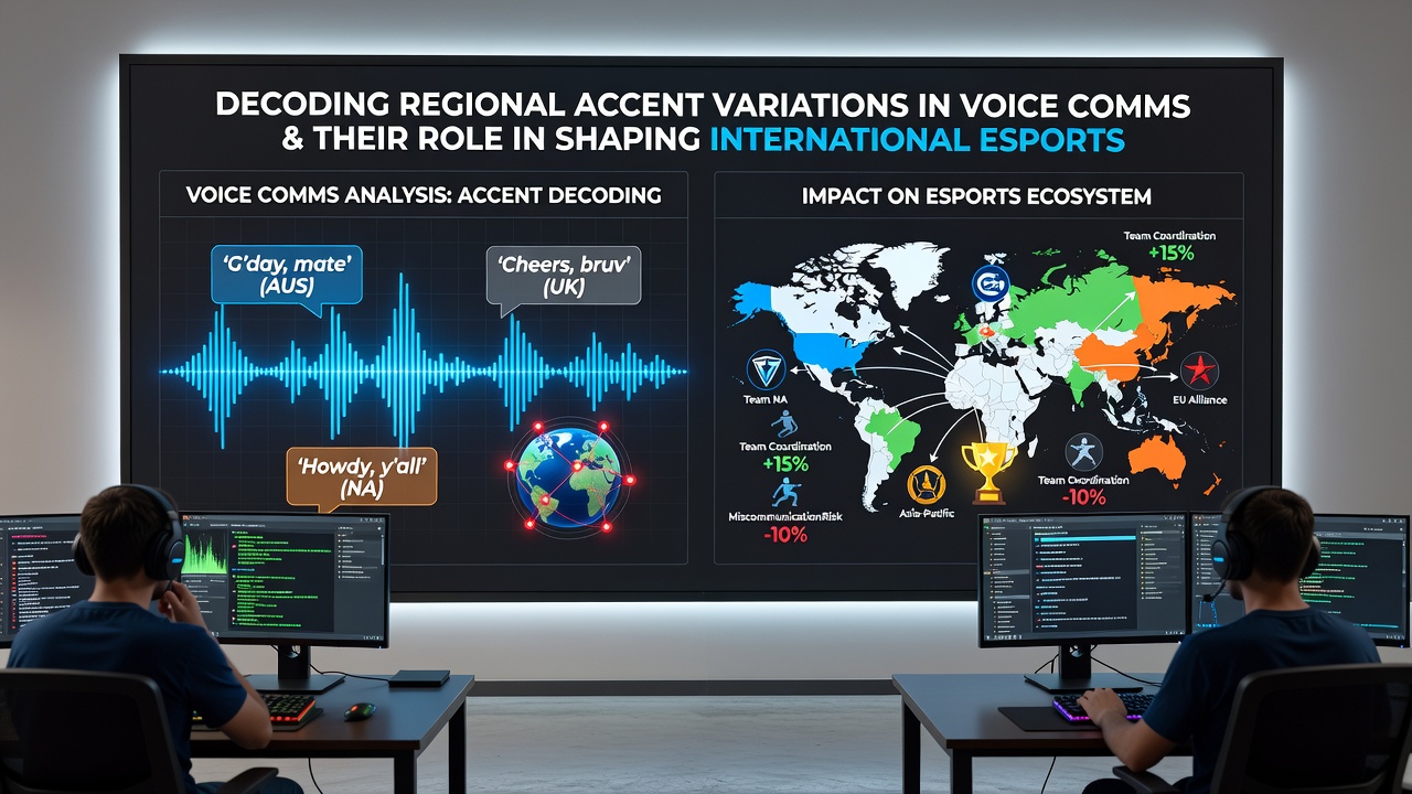 Global esports fans reacting to voice comms during a live international match